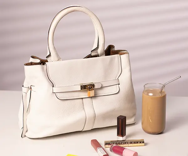 Ivory Arc Handbag