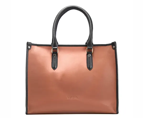 Brunette Contrast Tote